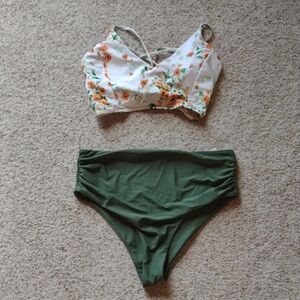 SHEIN Green Bikini Set